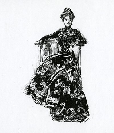 A Gibson Girl by Charles Dana Gibson